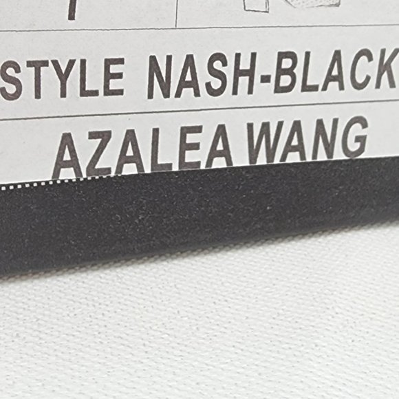 AZALEA WANG Nash Crystal Knee High Cowboy Boots Black NWT - Picture 13 of 13